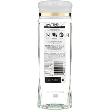 Pantene Pro-V Sheer Volume on glossy, healthy-looking strands.