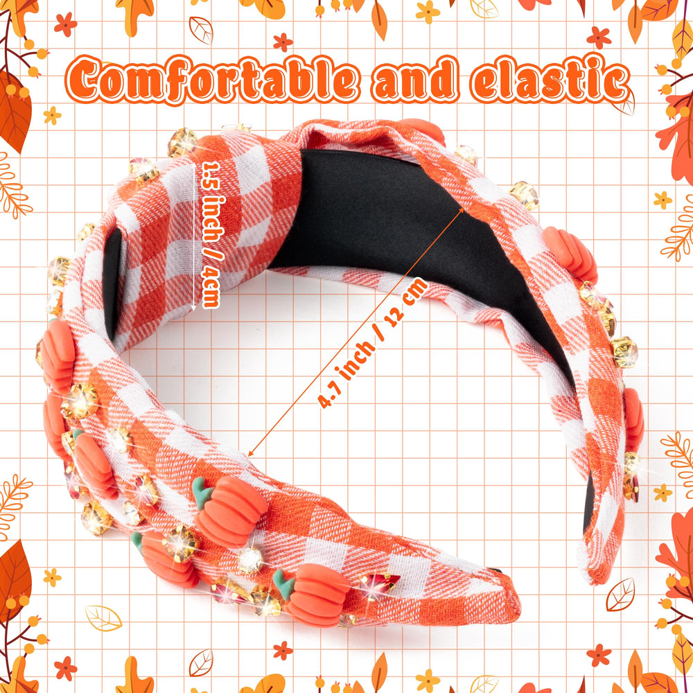 PANTIDE knotted headband with a soft top knot for comfortable all-day wear.