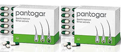 Pantogar hair supplement bottle supports healthy hair and nails for ongoing use