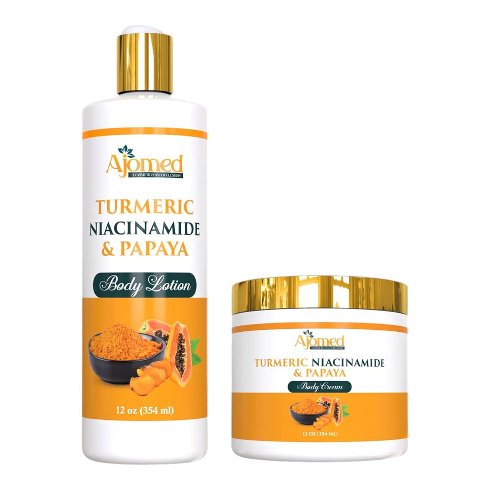 Papaya extract on bottle hints at clarifying exfoliation benefits.