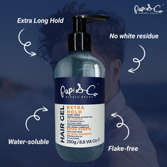 PAPI & CO hair gel UV protection cap guards hair outdoors