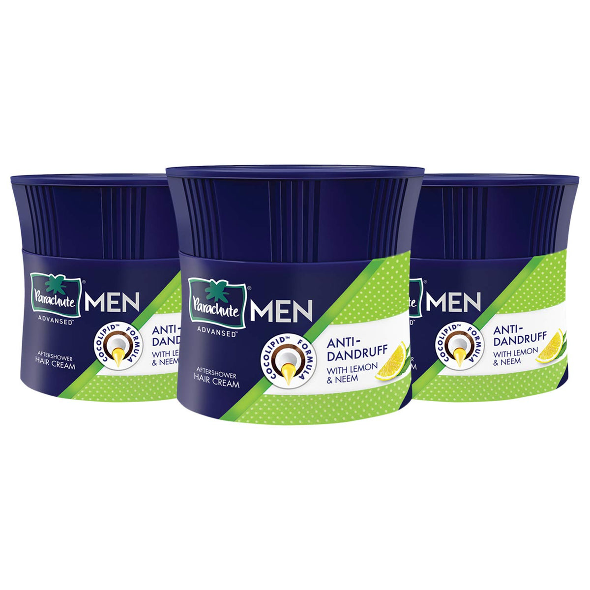 Parachute Advansed Men Hair Cream bottle on shelf for nourished hair