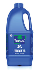 Parachute coconut oil bottle pour showing versatile kitchen and skin care use