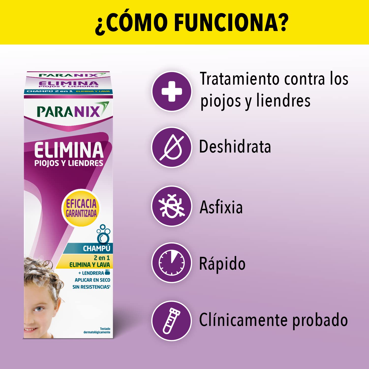 Paranix Shampoo packaging design showing compact 200 ml size