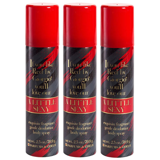 Parfums De Coeur A Little Sexy bottle spray delivers a light, unmistakable fragrance for everyday confidence.