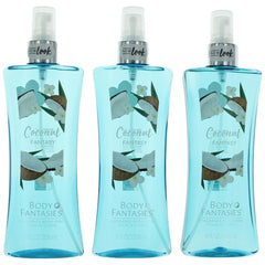 Parfums De Coeur Coconut Fantasy body spray bottle for daily tropical fragrance and all-day freshness.