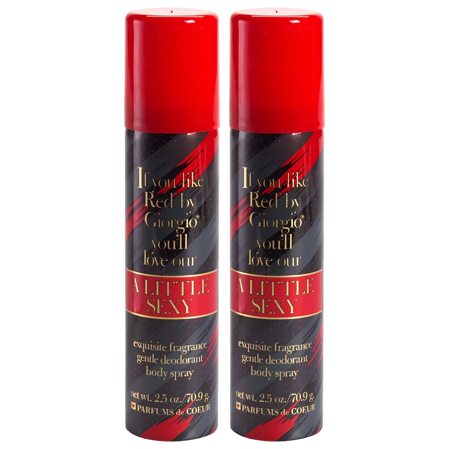 Parfums De Coeur Little Sexy deodorant spray for women, long-lasting scent for daily wear