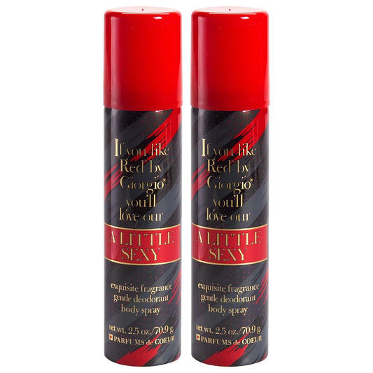 Parfums De Coeur Little Sexy deodorant spray for women, long-lasting scent for daily wear