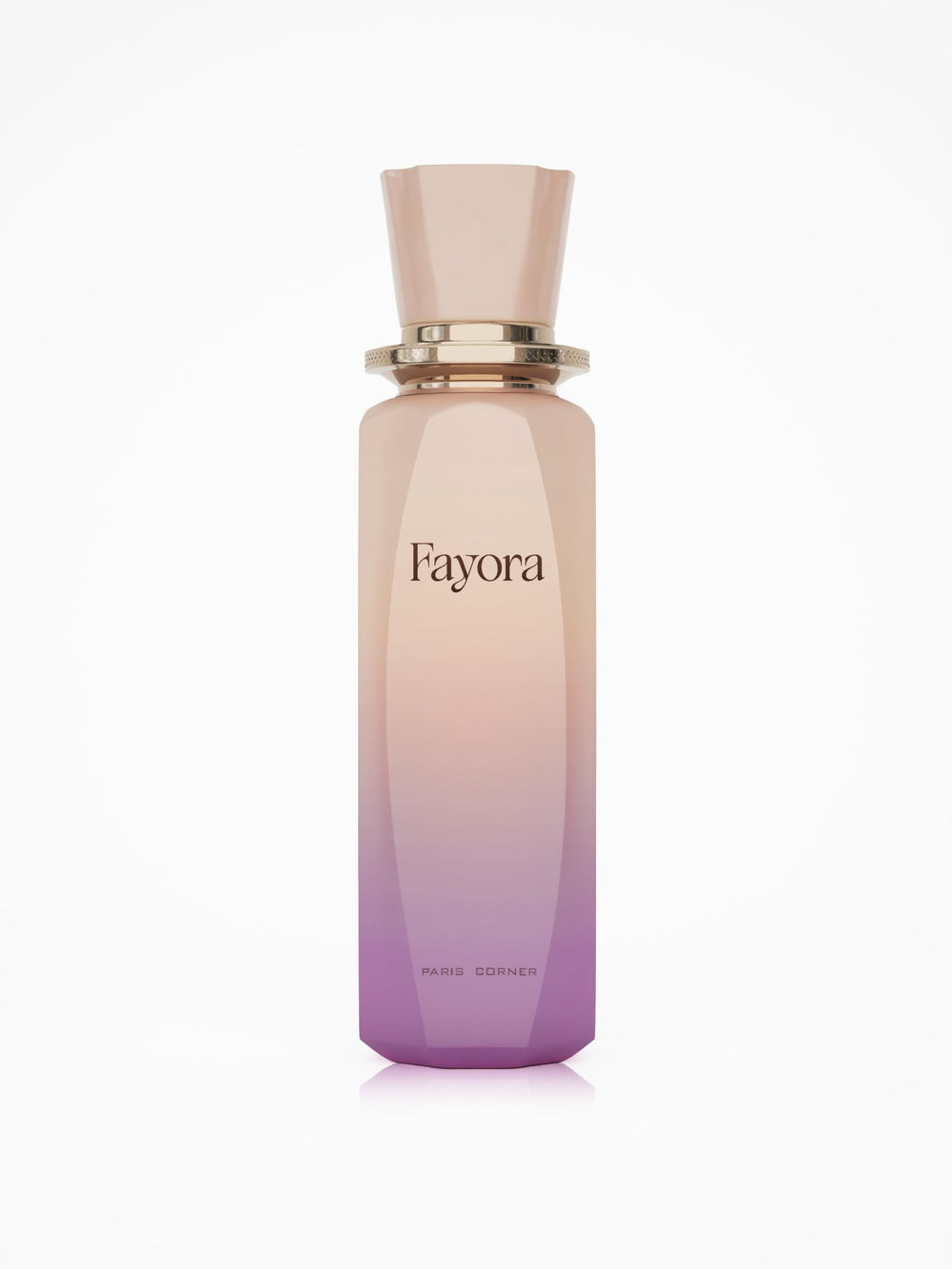 Paris Corner Fayora bottle front, contemporary design for everyday elegance.