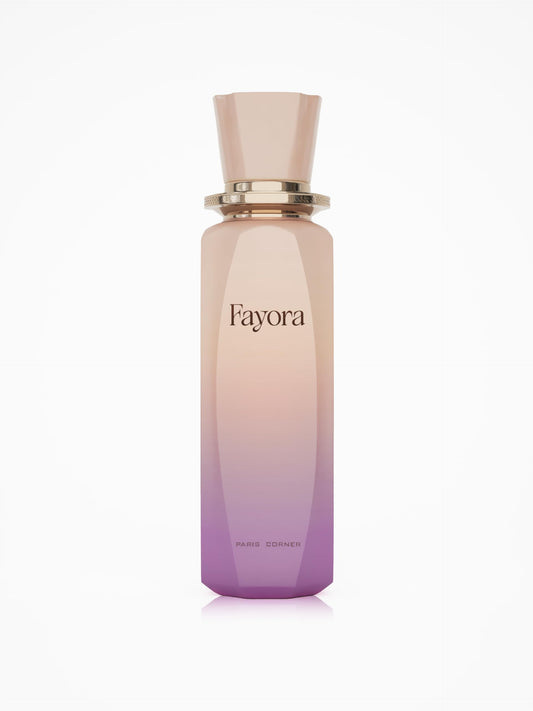 Paris Corner Fayora bottle front, contemporary design for everyday elegance.