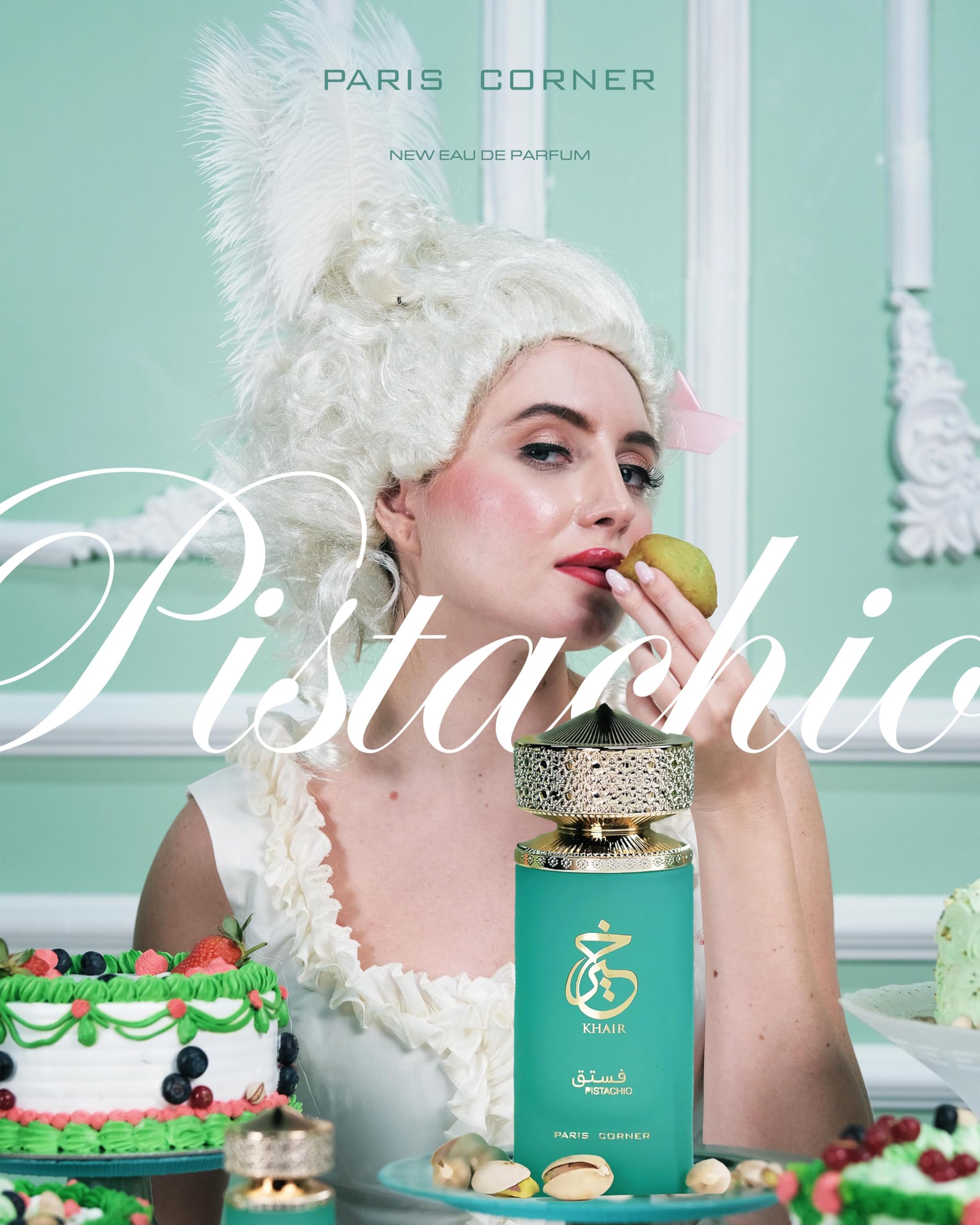 Paris Corner Pistachio Khair gift-ready unisex perfume