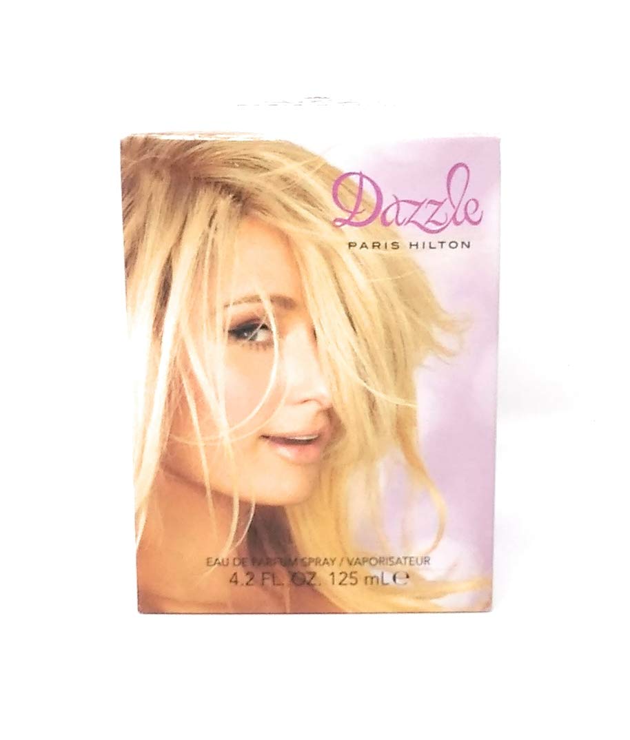 Paris Hilton Dazzle Women packaging and box, chic gift option.