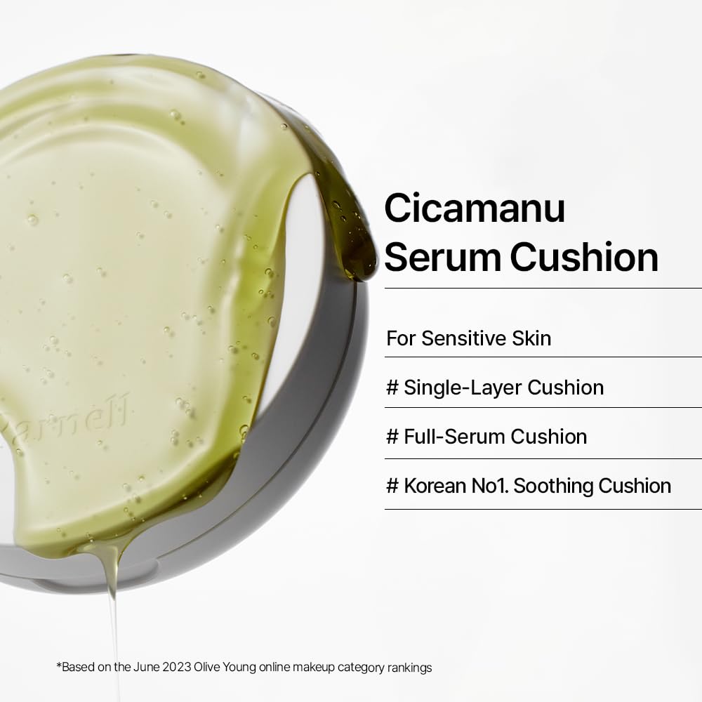 Parnell Cicamanu Serum Cushion compact closed for portable all-day coverage