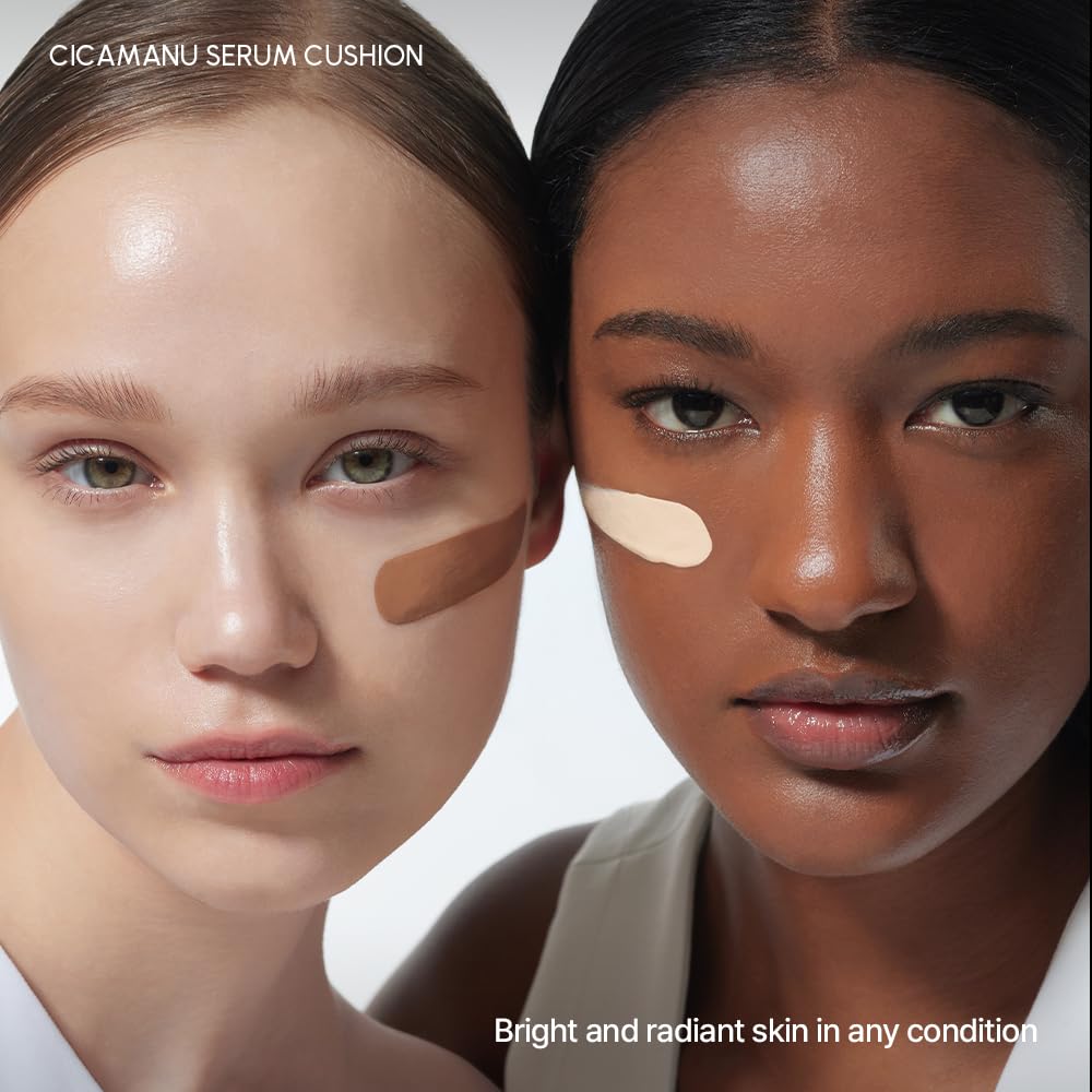 Parnell Cicamanu Serum Cushion finished glow for radiant glass-like skin.