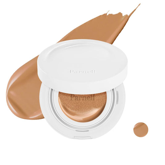 Parnell Cicamanu Serum Cushion packaging highlights premium double sealing for freshness