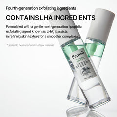 Parnell Cicamanu Serum Mist being sprayed for a quick facial refresh.