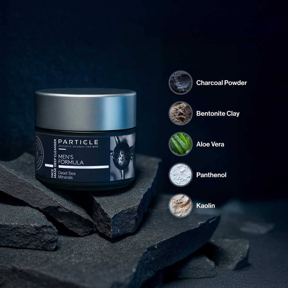 Particle Mineral Face Mask spa sensation demonstrates cooling at-home cleansing experience