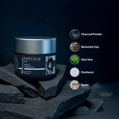Particle Mineral Face Mask spa sensation demonstrates cooling at-home cleansing experience