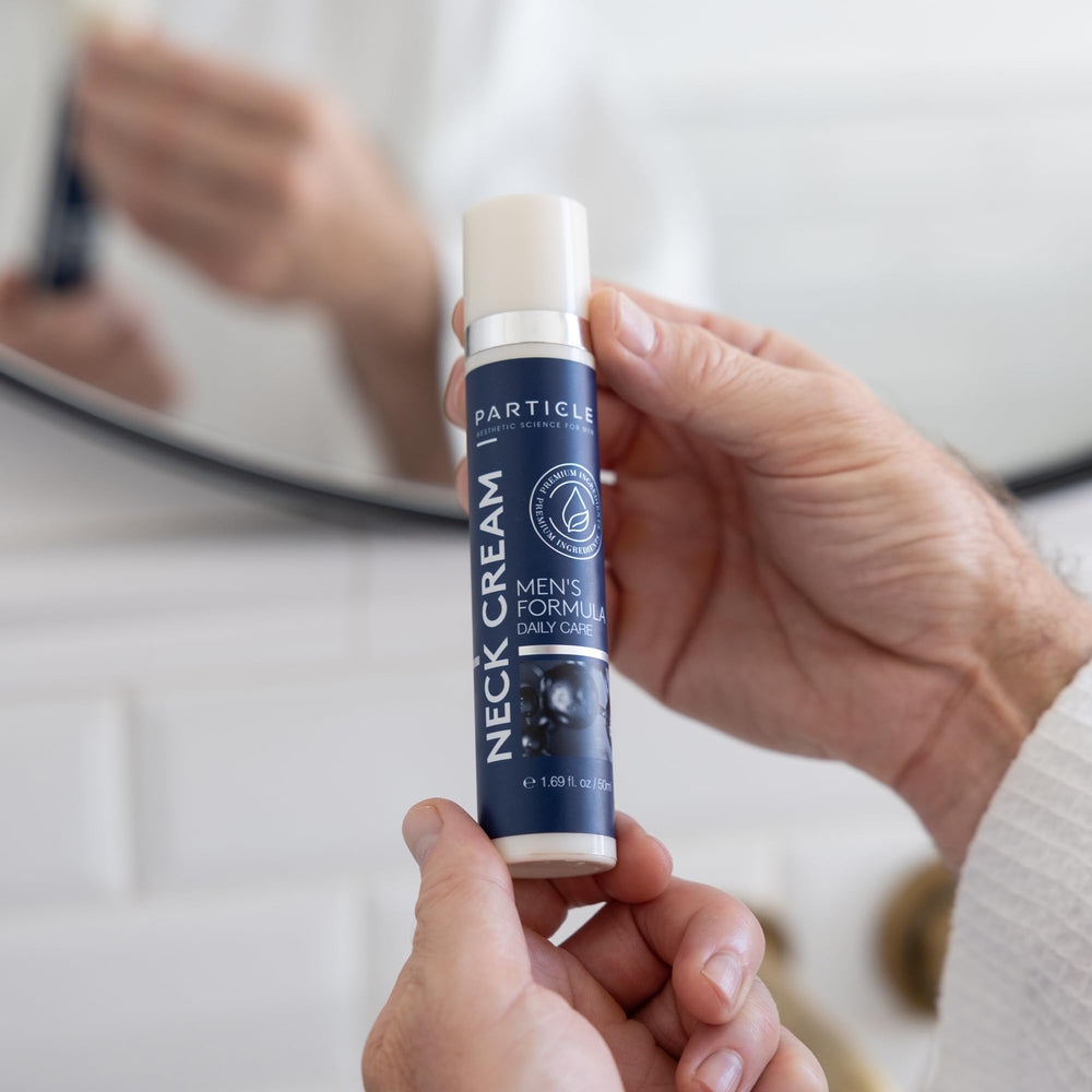 Particle Neck Cream hydrates and nourishes the neck for a healthier look.