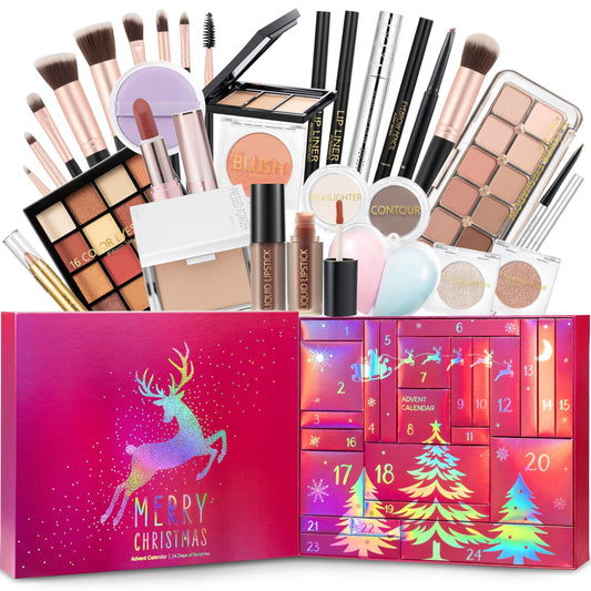 Partylamb makeup advent calendar 2025 box front for festive gifting