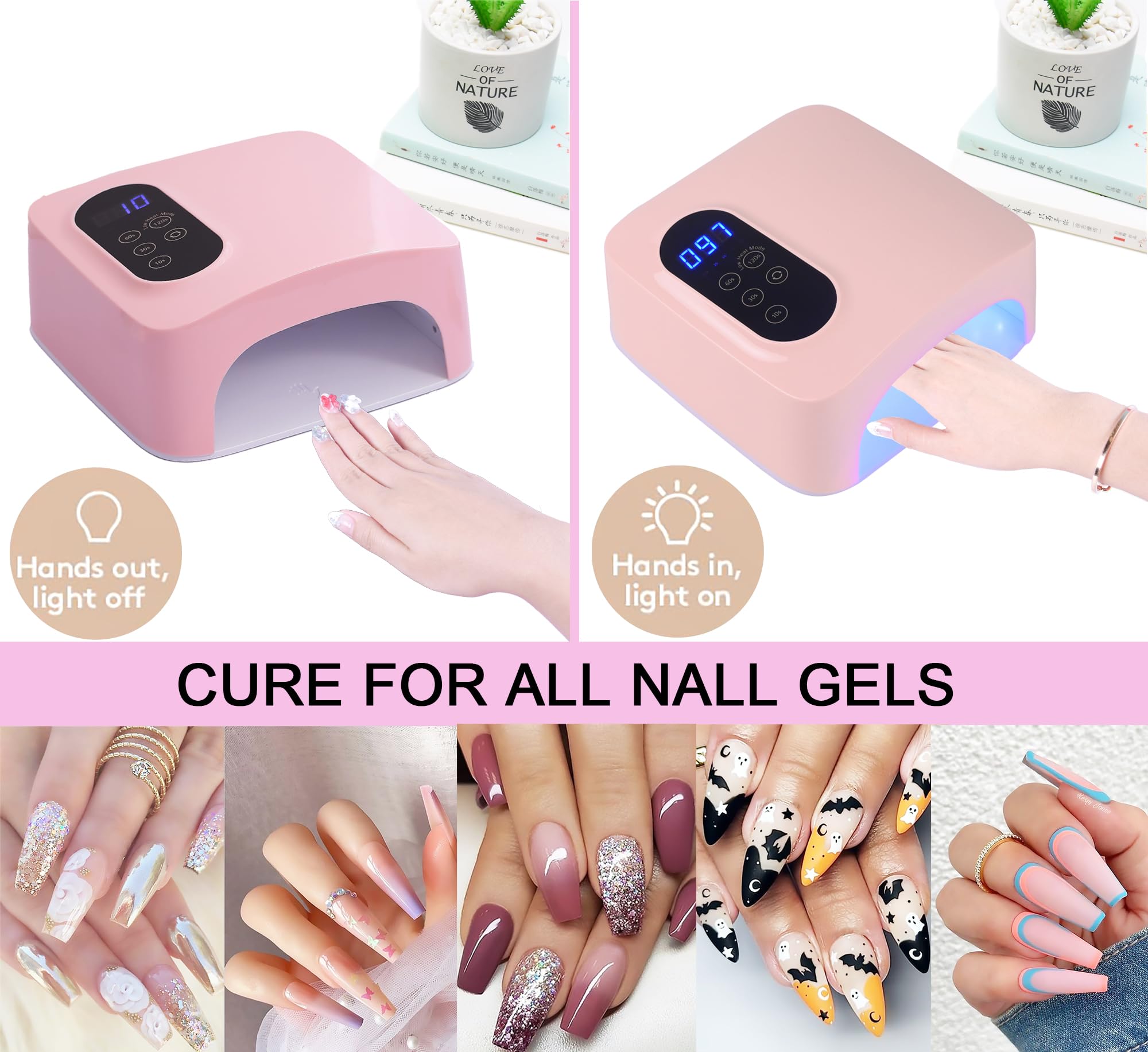 PASSHA compact portable design for travel and on-the-go manicures