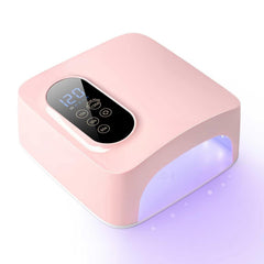 PASSHA 72W cordless LED nail lamp, front view, quick at-home gel curing