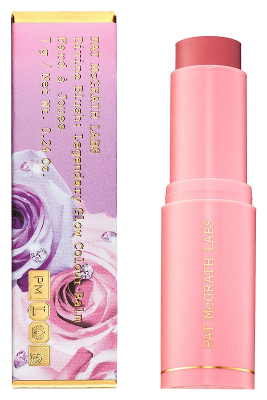 Pat McGrath Labs Divine Cream Blush Divine Rose swatch for luminous cheeks.