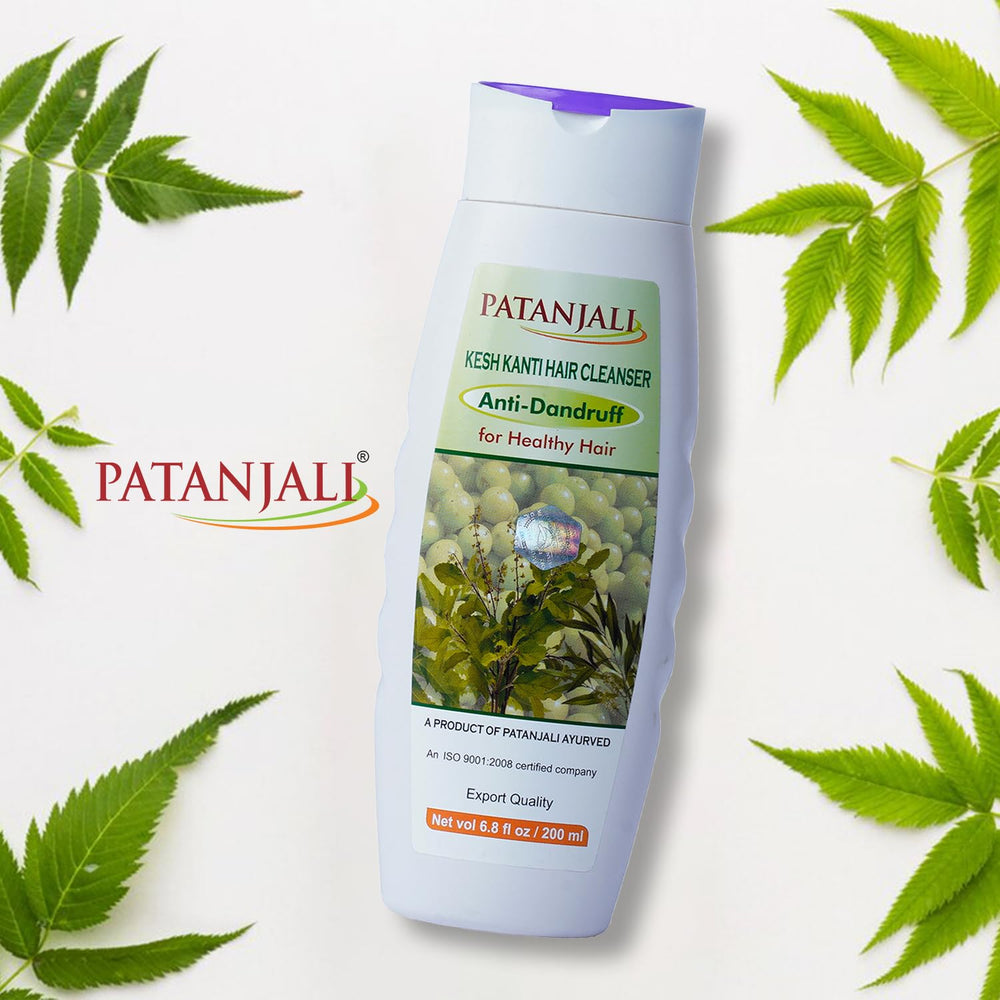 Patanjali Kesh Kanti bathroom scene indicates easy daily use and routine
