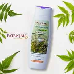 Patanjali Kesh Kanti bathroom scene indicates easy daily use and routine