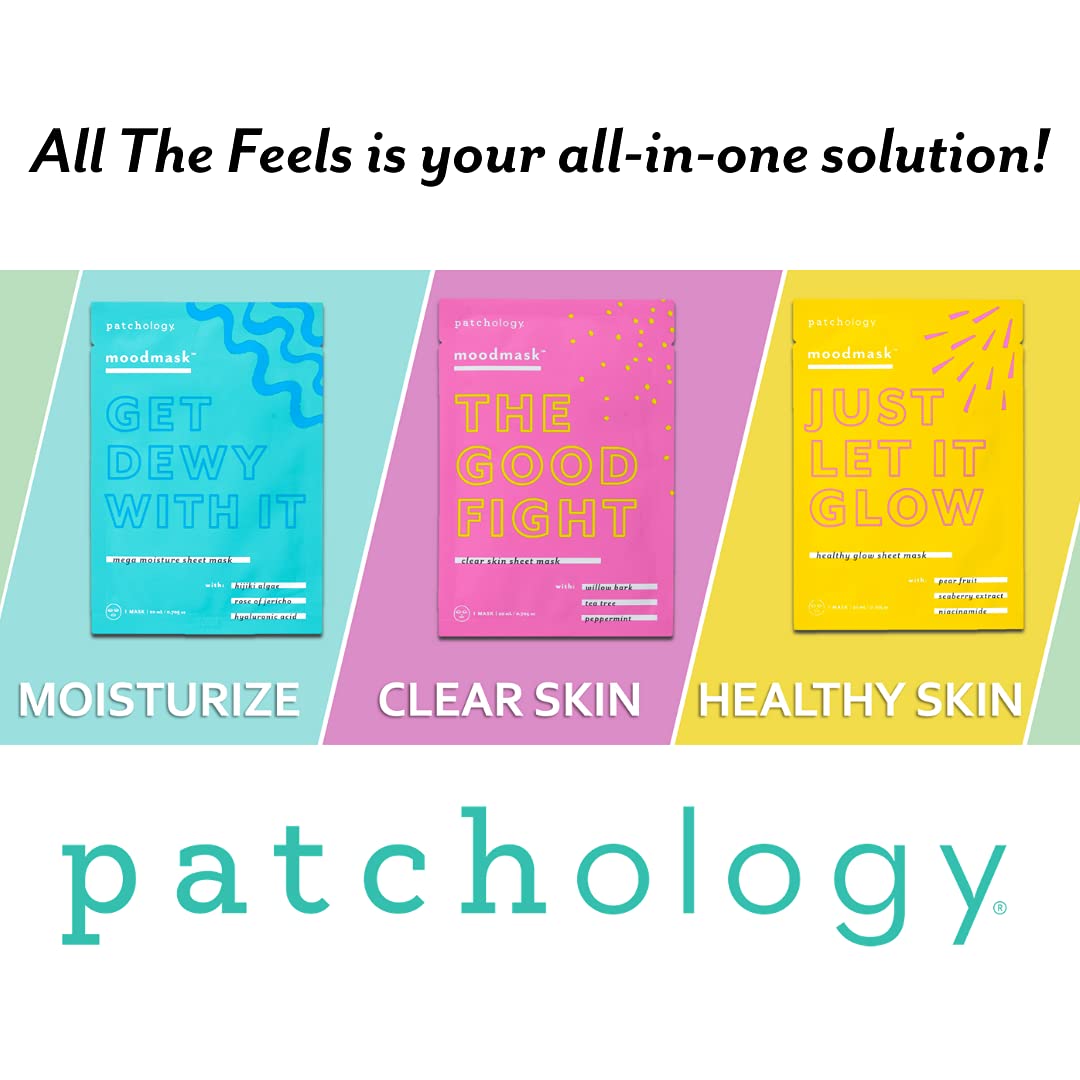 Patchology All the Feels The Good Fight mask uses tea tree for a refreshed look.