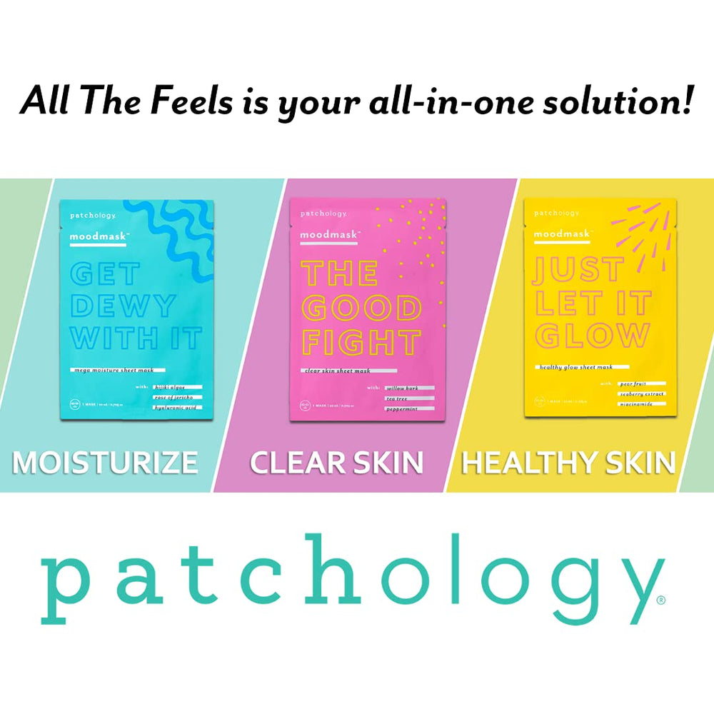 Patchology All the Feels The Good Fight mask uses tea tree for a refreshed look.