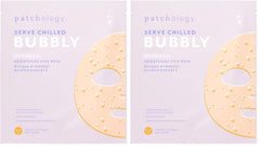 Patchology Brightening Gel Mask hydrogel pack for quick at-home spa glow.