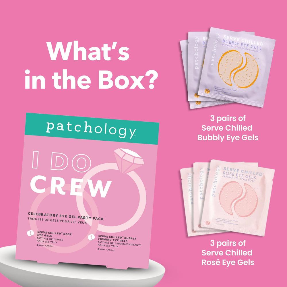 Patchology patches with niacinamide and vitamin C for brightening under eyes