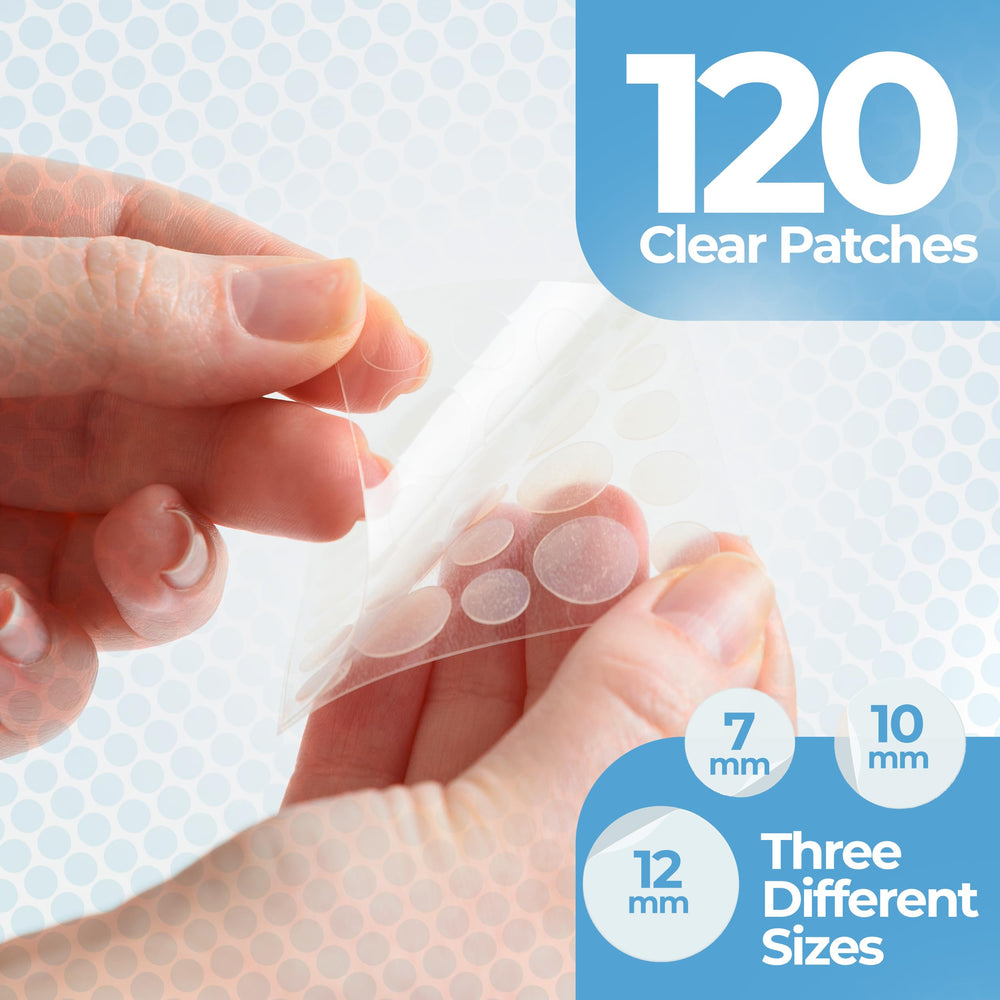 PatchRx patch worn for 6–8 hours to support blemish recovery