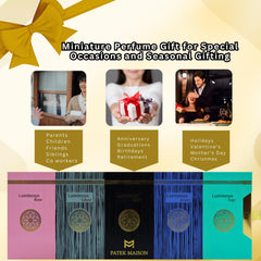 Patek Maison Luminous Discovery Box with five samples.