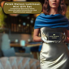 Patek Maison Luminous Discovery Box showing all five scents in one gift