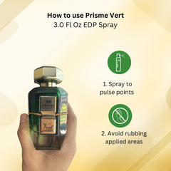 Patek Maison PRISME Vert packaging box, premium presentation.