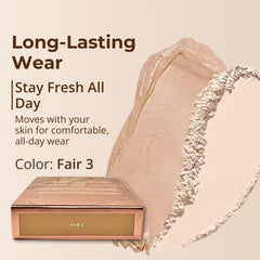 Shade Fair 3 swatch on skin suitable for everyday wear
