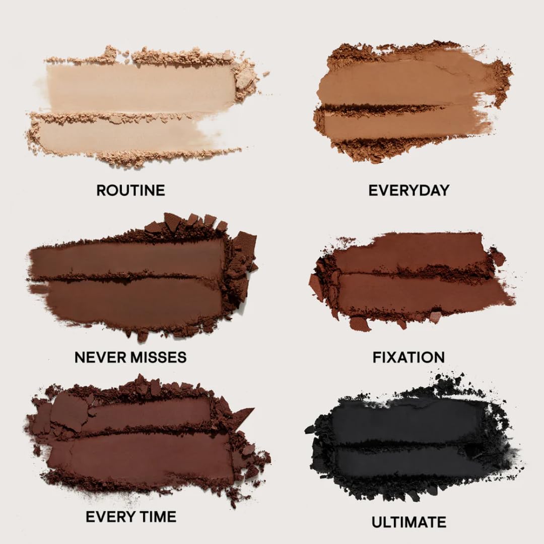 PATRICK TA Major Dimension Edit swatches showing six neutral tones for easy matching