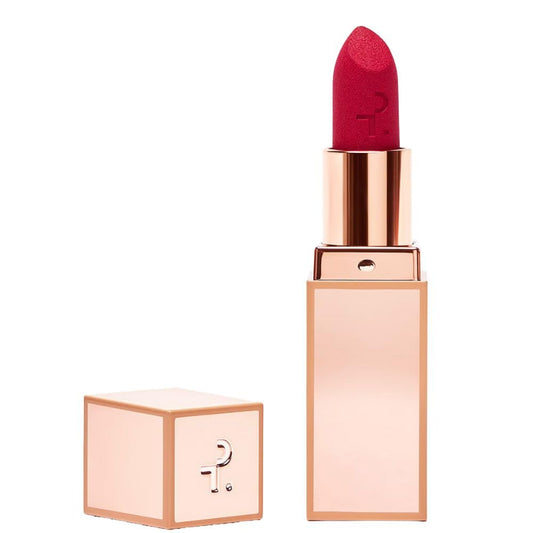Patrick Ta Major Headlines lipstick in She’s Hard To Get — long-wear color for all-day glam
