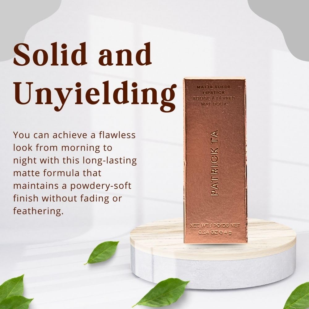 Packaging highlights premium design and convenient, portable lipstick for on-the-go touch-ups
