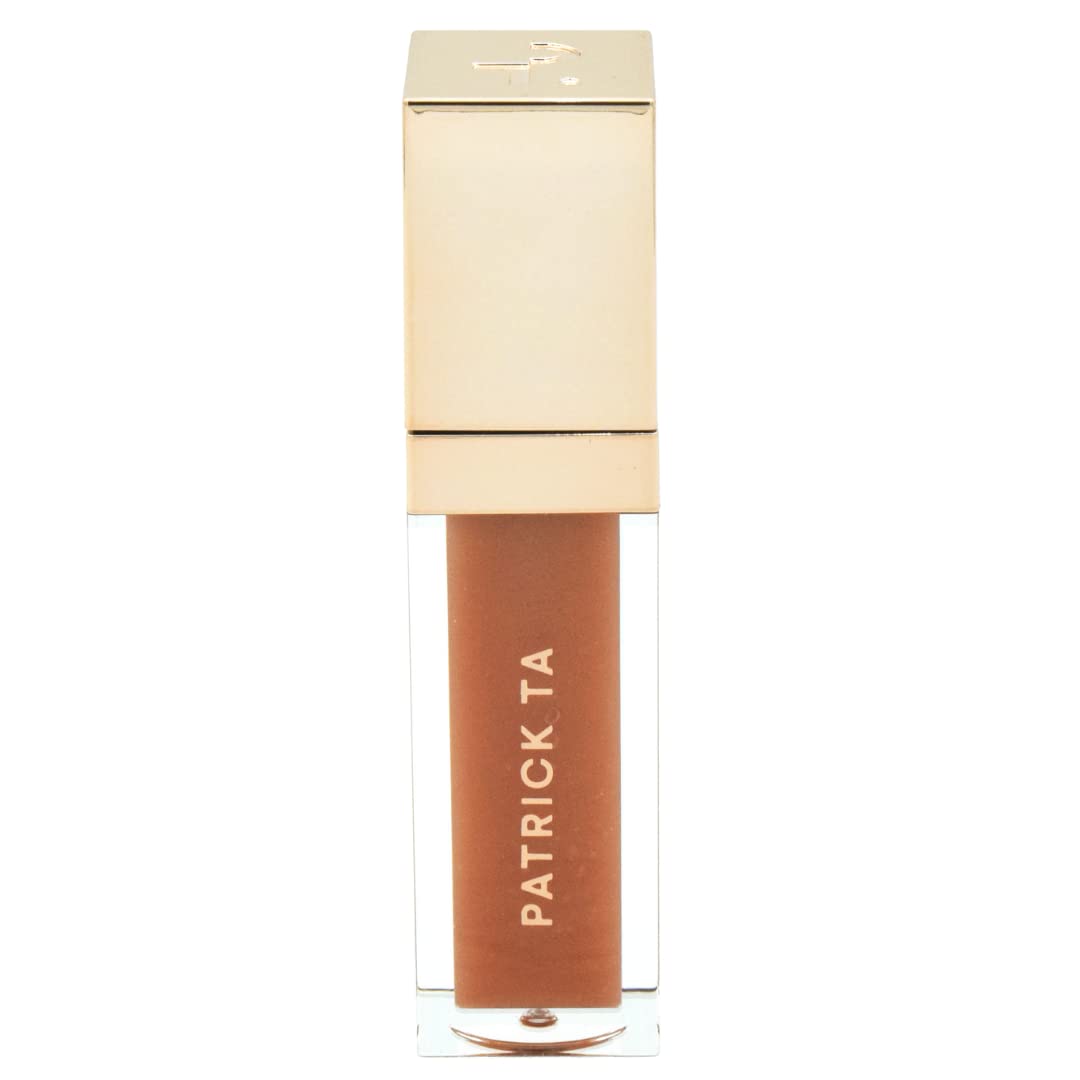 Patrick Ta Major Volume Lip Gloss Superficial beige lips for a fuller look