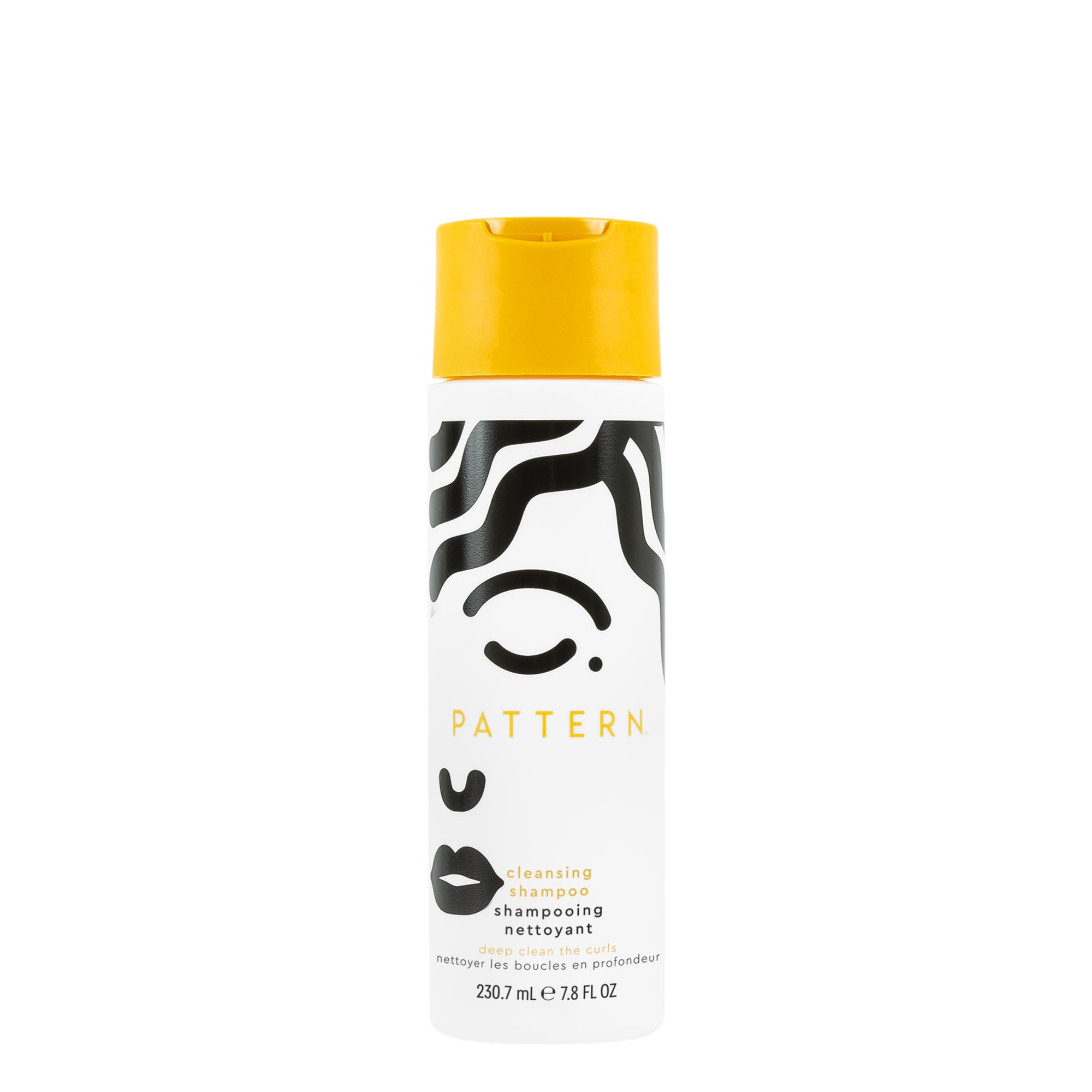 PATTERN Beauty cleansing shampoo bottle pouring to refresh curly hair