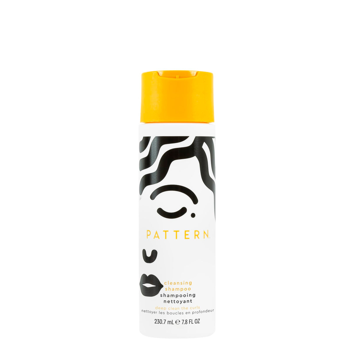 PATTERN Beauty cleansing shampoo bottle pouring to refresh curly hair