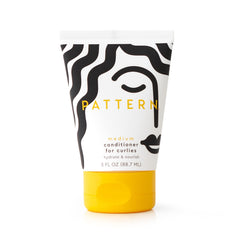 PATTERN Beauty conditioner bottle front offering hydration and slip for curls