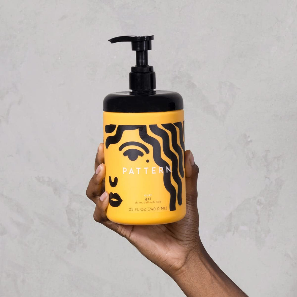 PATTERN Aloe and Coconut Oil nourish curls while maintaining lightweight feel.