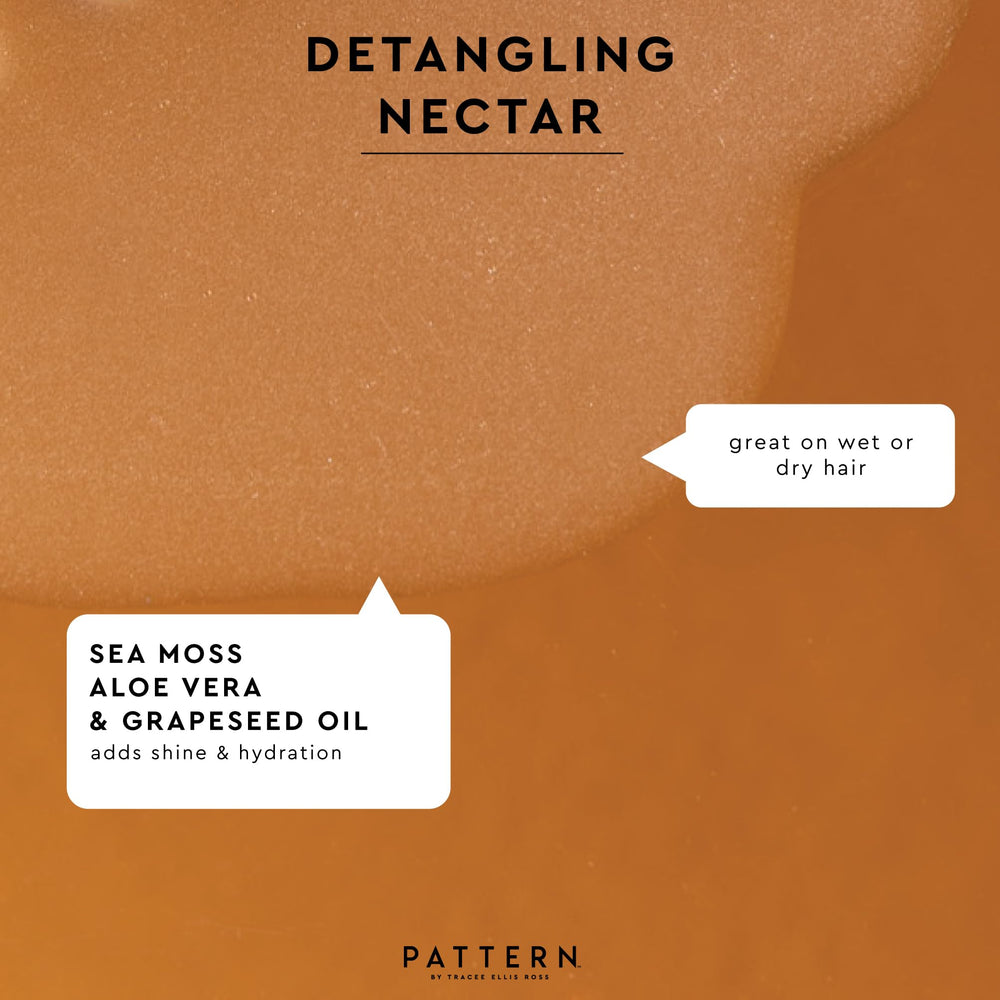 PATTERN Detangling Nectar pre-poo use for easy washing prep