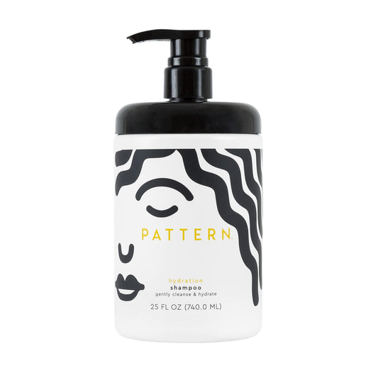 PATTERN Hydration Shampoo bottle for gentle cleansing of curls
