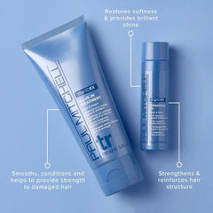 Bond Rx Reparative Oil texture shown as lightweight, non-greasy formula