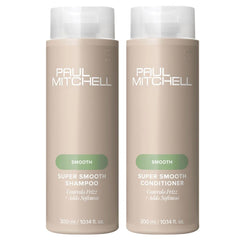 Paul Mitchell Book of Smooth shampoo bottle showing color-safe cleansing for manageable hair.